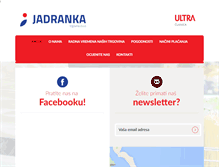 Tablet Screenshot of jadranka-trgovina.com